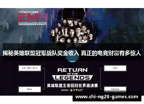 揭秘英雄联盟冠军战队奖金收入 真正的电竞财富有多惊人